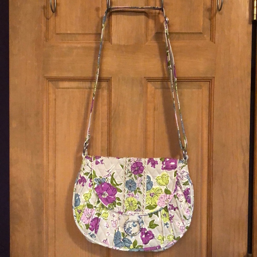 RARE Vera Bradley Saddle Up Bag